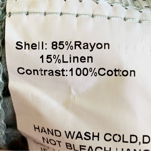 🆕 Suzanne Betro Seafoam Draped Ruffle Open Jacket - Women’s Size 1X Tunic Flaw - Picture 3 of 6